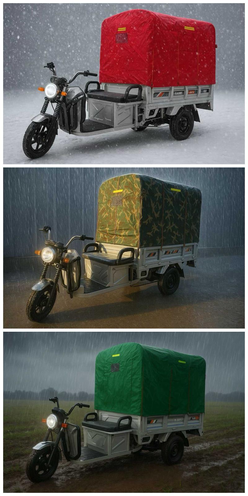 Copertină electrică pentru tricicletă - imagine 6