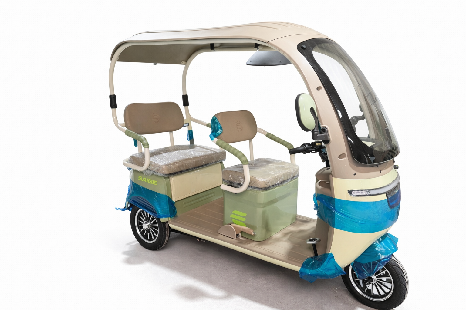 V6 Semi Sopron — Tricicletă electrică cu acoperiș · CU(EEC) - imagine 3