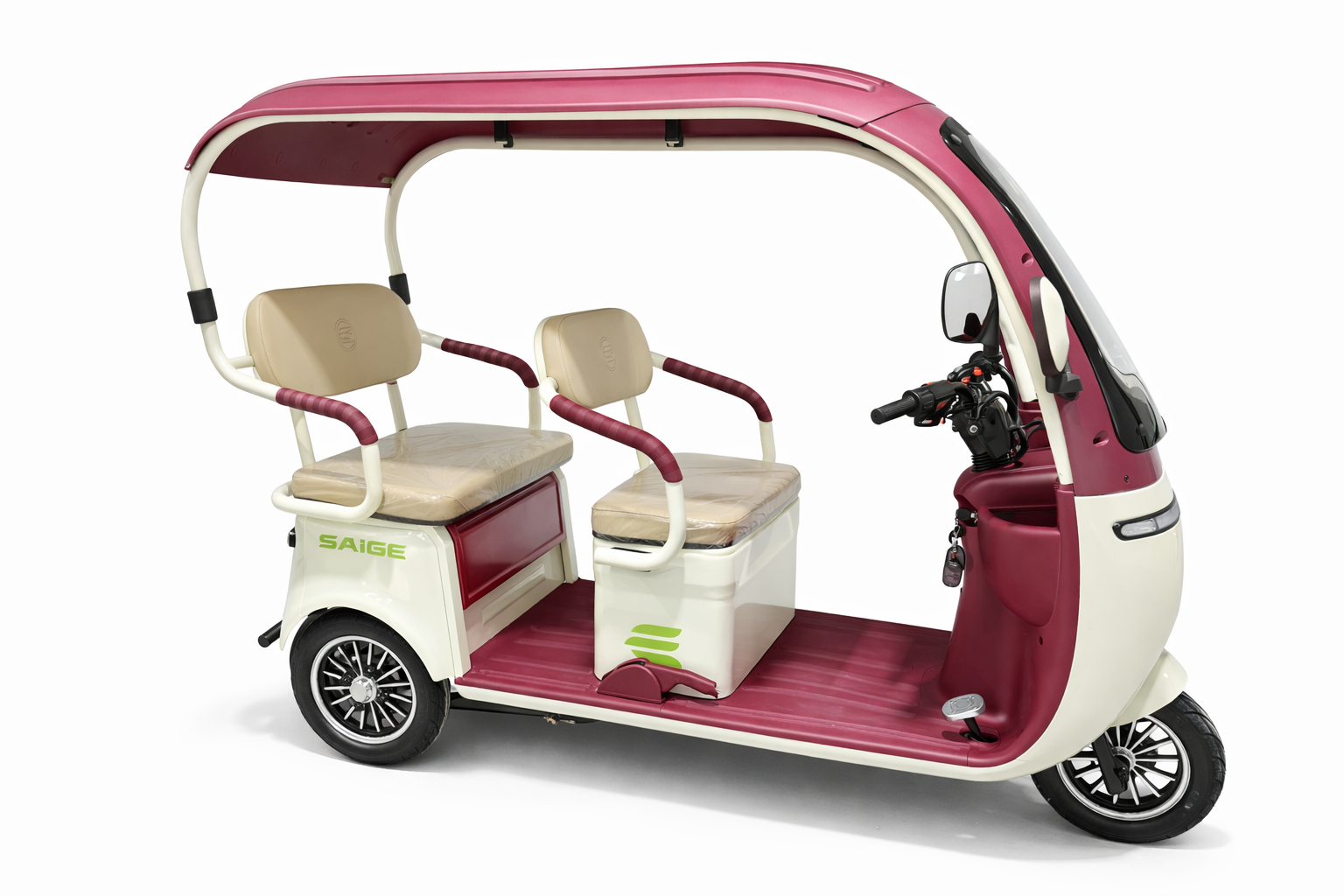 V6 Semi Sopron — Tricicletă electrică cu acoperiș · CU(EEC) - imagine 4